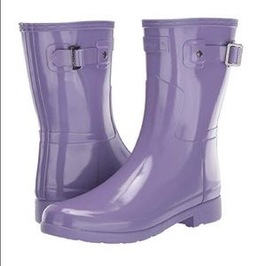 🌧Hunter Original Refined Short Gloss Boots